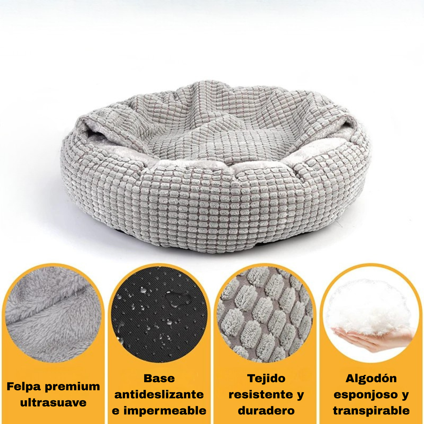 Cama anti ansiedad 2 en 1