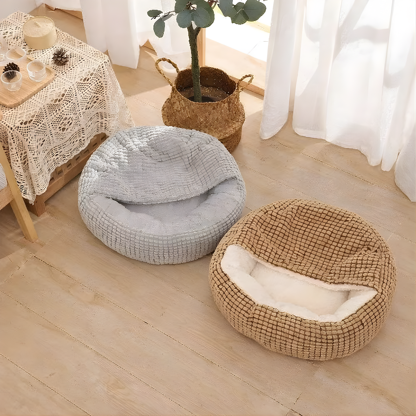 Cama anti ansiedad 2 en 1